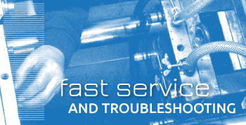 Fast service and troubleshooting
